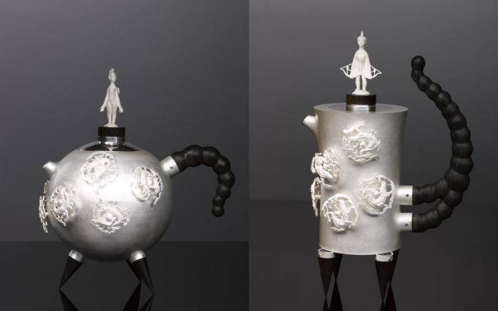 中国国际当代金属艺术展在沪启幕183件力作“熔古铸今”(图6)